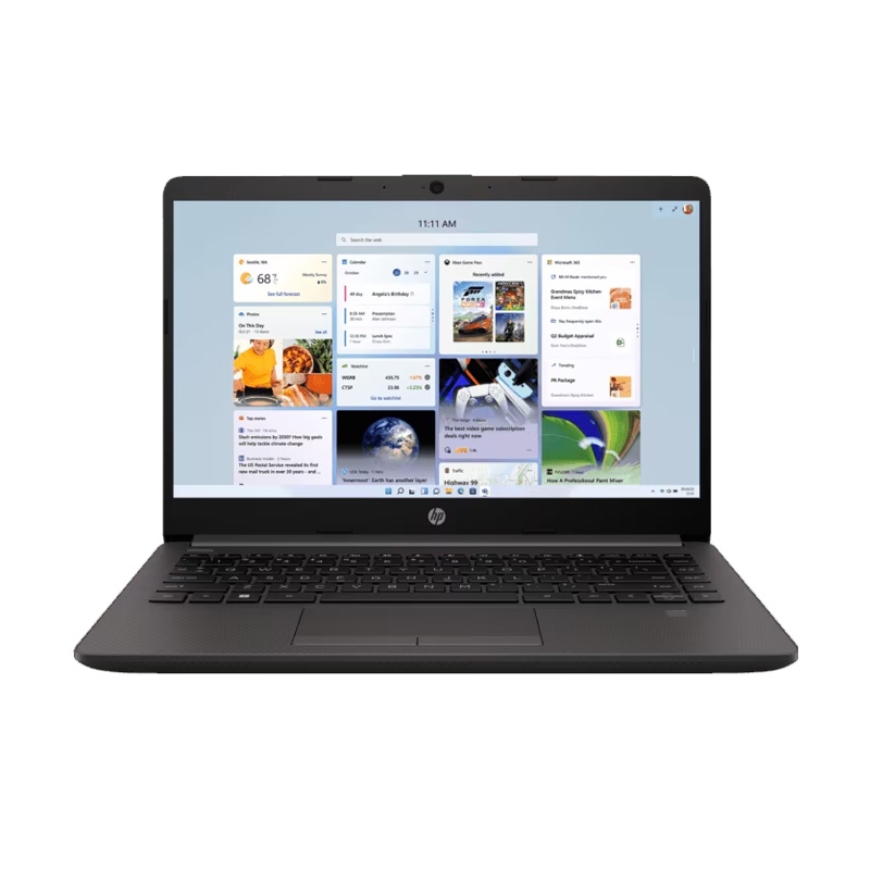 Picture of HP 240R G9 - 13th Gen Intel Core i3-1315U 14" (35.56 cm) B15JNAT Business Laptop (8GB/ 512GB SSD/ Windows 11/ 1Year Warranty/ Dark Ash Silver/ 1.47Kg)